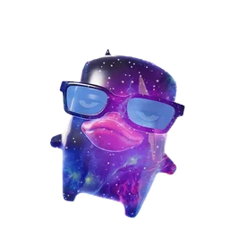 Galaxy Duck Sprite