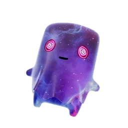 Galaxy Ghost Sprite